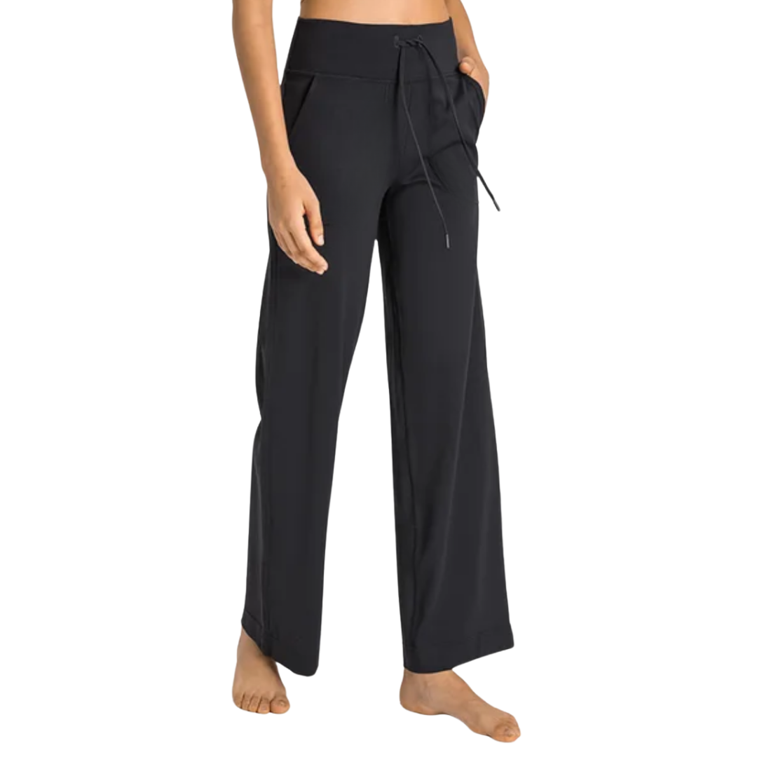 Thermal Fleece Lined Pants Wide-Leg Trackies Australia