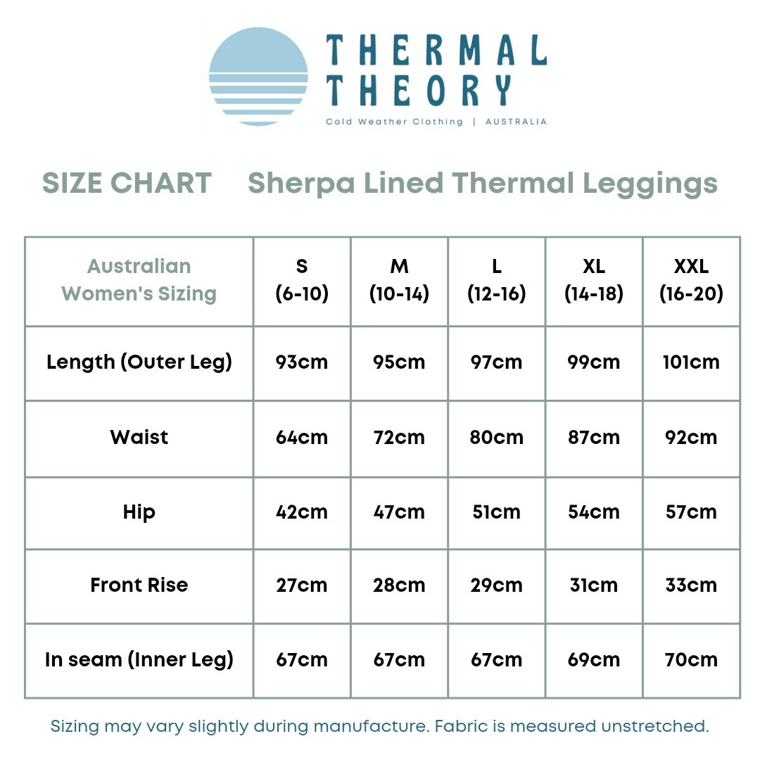 Sherpa Lined Thermal Leggings with Pockets