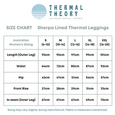 Sherpa Lined Thermal Leggings with Pockets