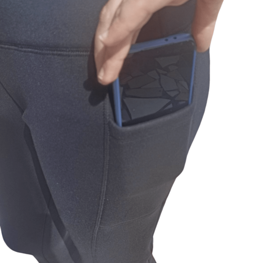 Sherpa Lined Thermal Leggings with Pockets - Thermal Theory - Leggings - australia - winter_clothing