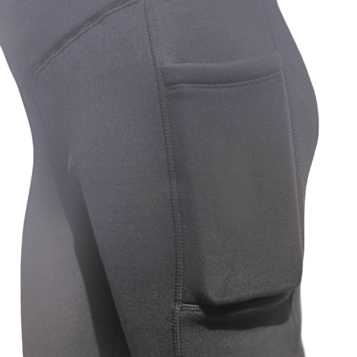 Sherpa Lined Thermal Leggings with Pockets - Thermal Theory - Leggings - australia - winter_clothing